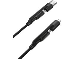 Nomad Universele Kevlar-Kabel Usb-C, 1,5 M, Carbide