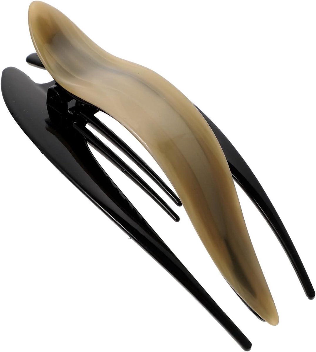 Haarclips Set - Klemmen Accessoires - Dagelijks Gebruik - Acetaat Materiaal - 13 cm - Gedessineerd