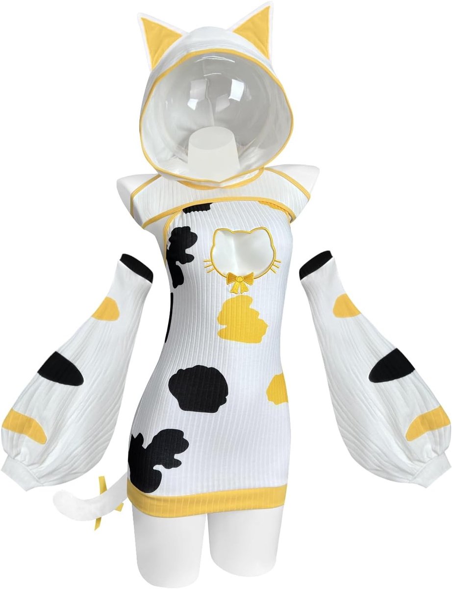 Cosplay Cat Outfit Set voor Vrouwen - Sexy Anime Kostuum voor Halloween en Feestjes, Inclusief Lingerie en Bodysuit