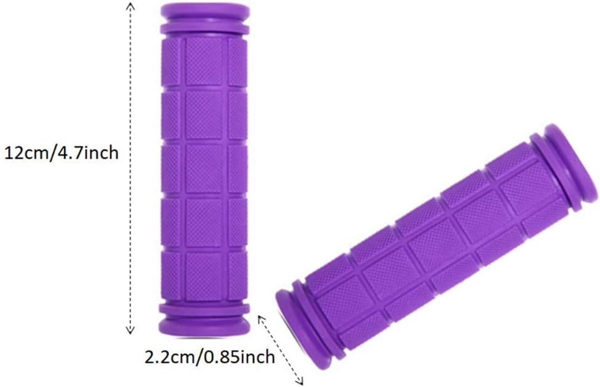 Fiets Handvatten - Mushroom Grips - Comfortabel Fietsen - Zachte TPR Rubber - 4 Paren - Multicolor