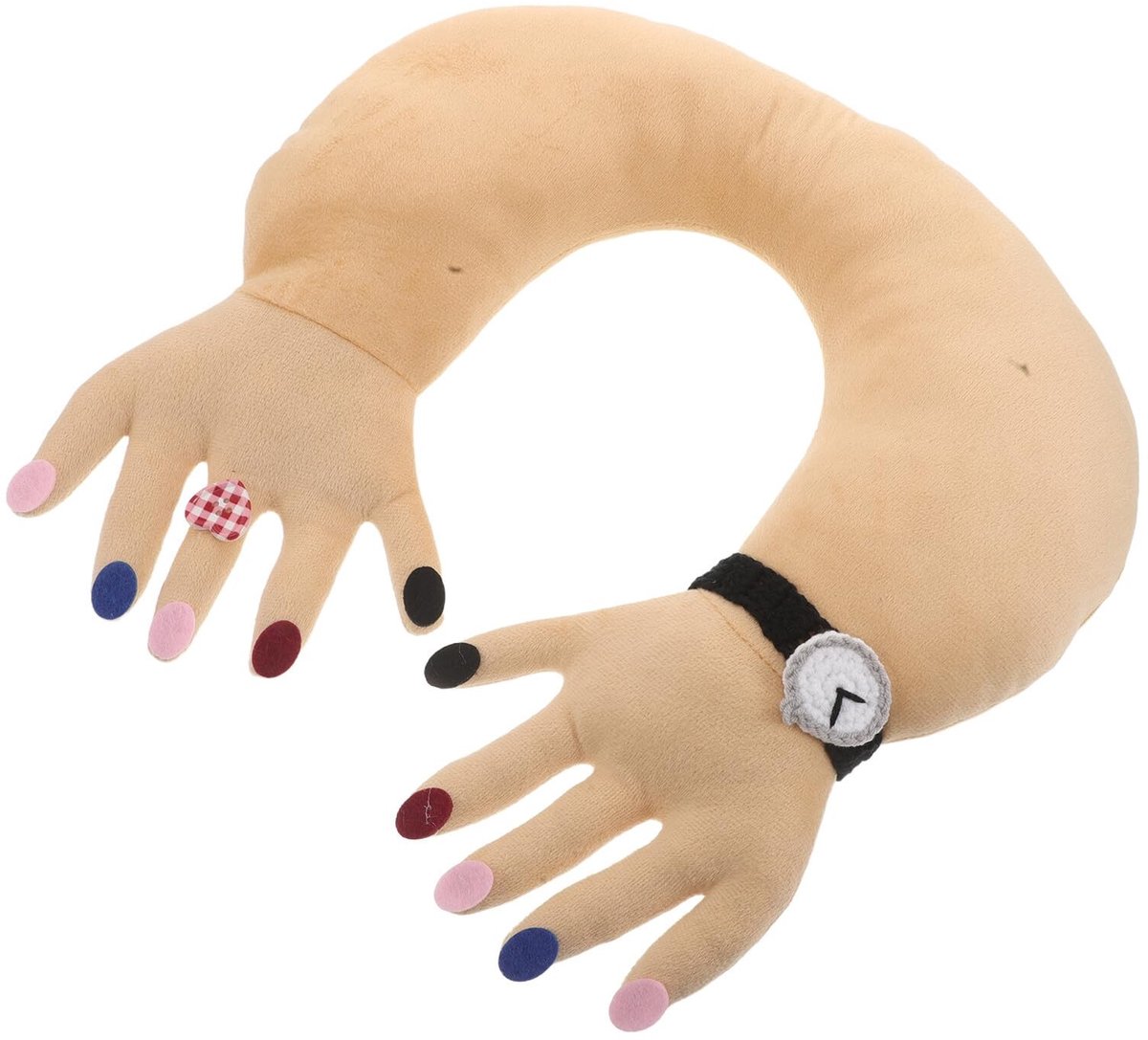 Omgoods - Ergonomisch U-vorm Nekkussen - Grappig en Comfortabel Reiskussen