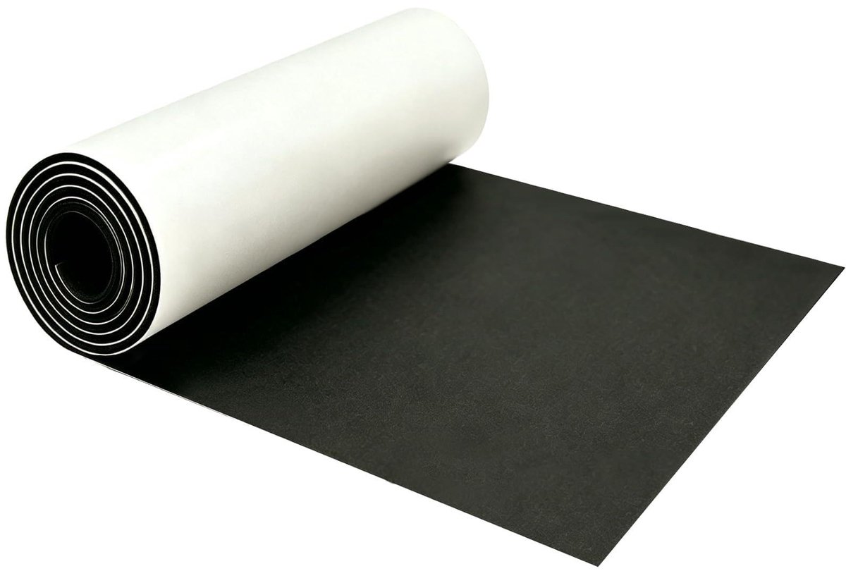 Omgoods - Zelfklevende Neopreen Foam voor Vloeren en Wanden (300mm x 1.5mm x 5m)