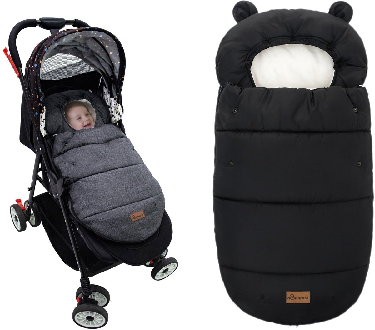 Omgoods - Universele Baby Voetenzak voor Kinderwagens in Winter