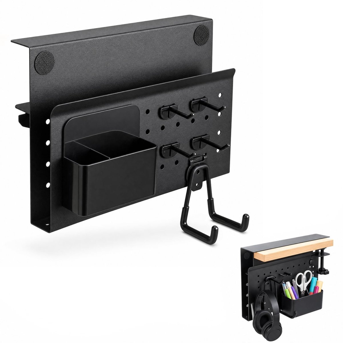 Omgoods - 2-in-1 Bureau Zijopslag Organizer met Magnetische Pennenhouder