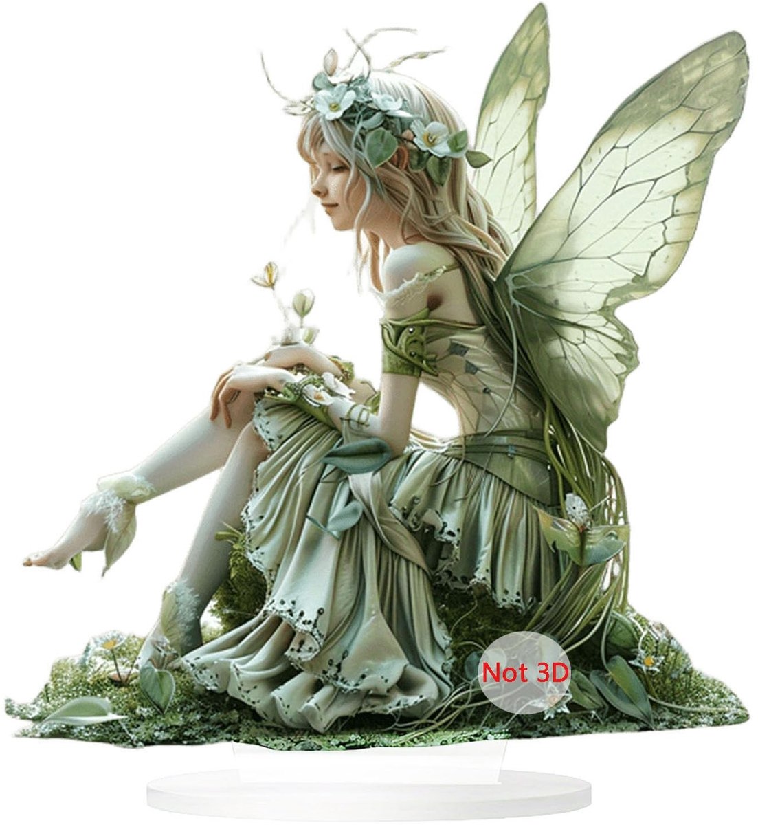 Omgoods - 2D Acryl Elf Tafelstandaard voor Decoratie