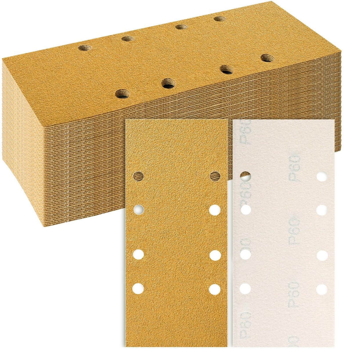 Omgoods - Schuurpapier, 93 x 230 mm, 40 Stuks, P60