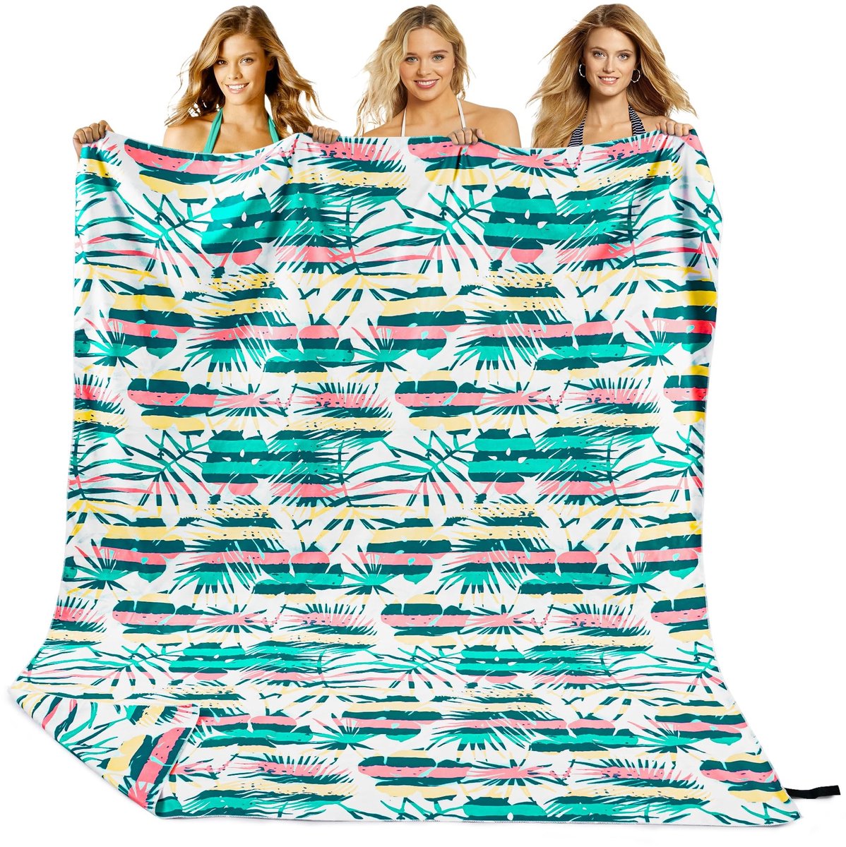Omgoods - XXL Strandlaken Microfiber - Sneldrogend & Zandvrij 200x145cm