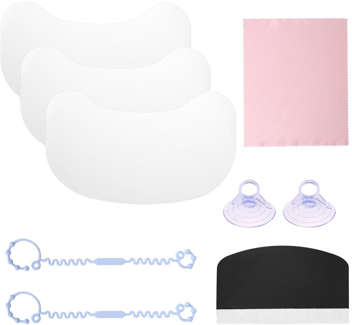 Omgoods - Set van 9 Zuignapstickers voor Stokke Tripp Trapp Stoel