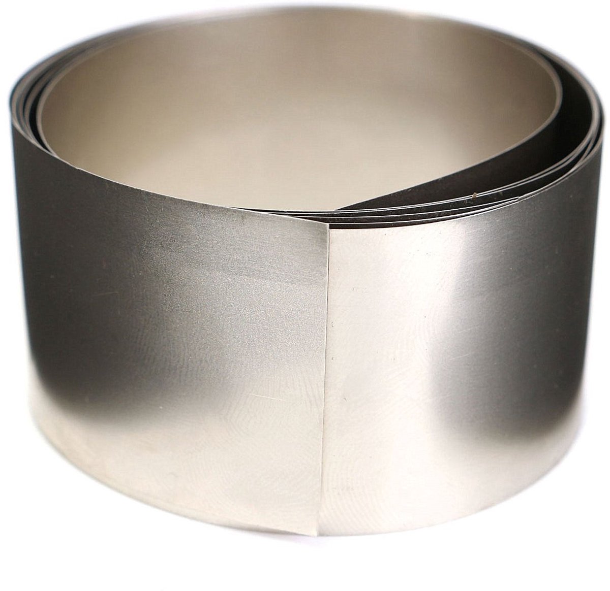 99.96% puur nikkelplaat, metalen plaat in zilver en grijs, geen dunne plaat, 0.1 x 30 x 1000 mm, hoogwaardige kwaliteit voor diverse toepassingen