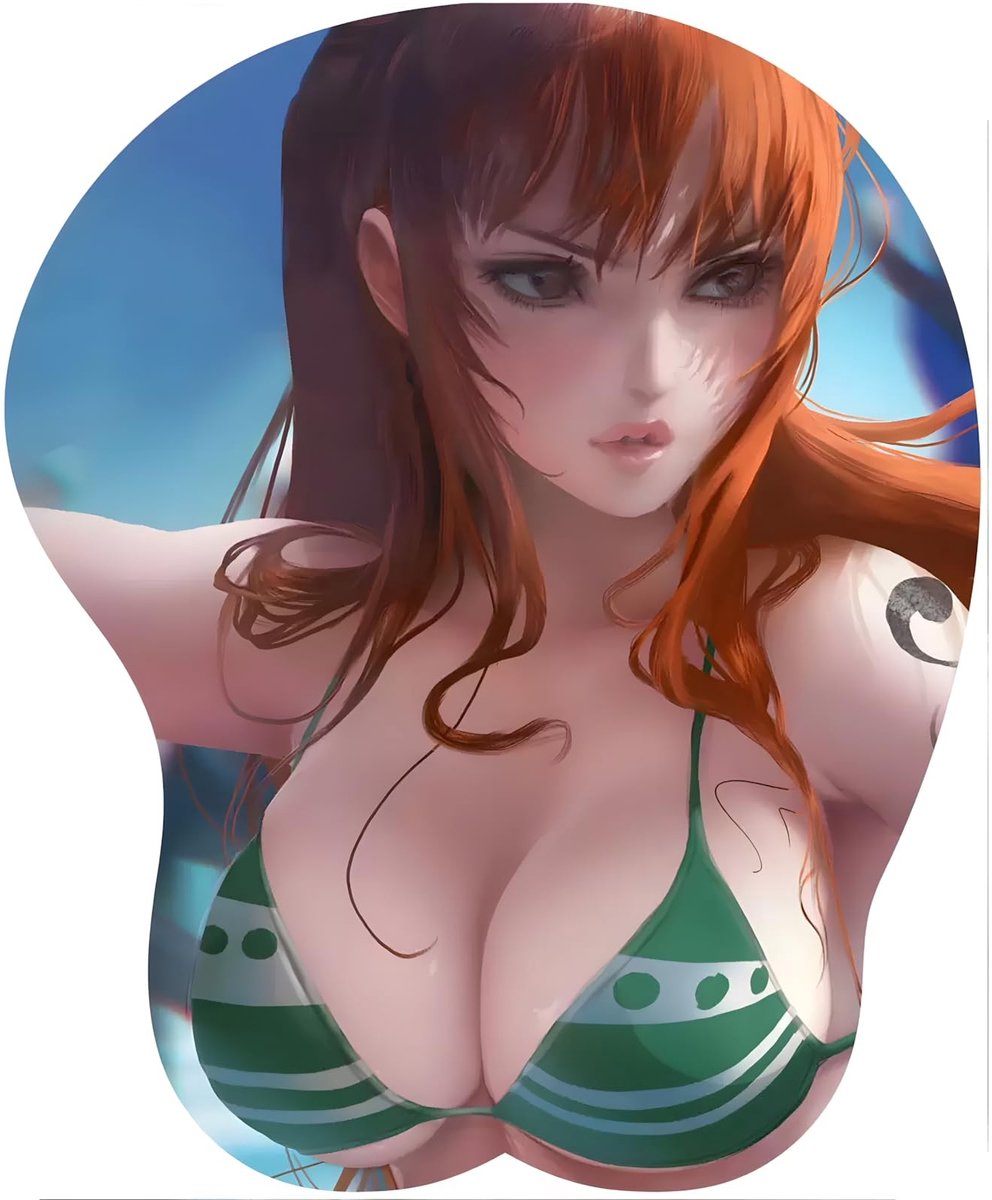 Omgoods - 3D Gel Muismat met Polssteun - Anime Design