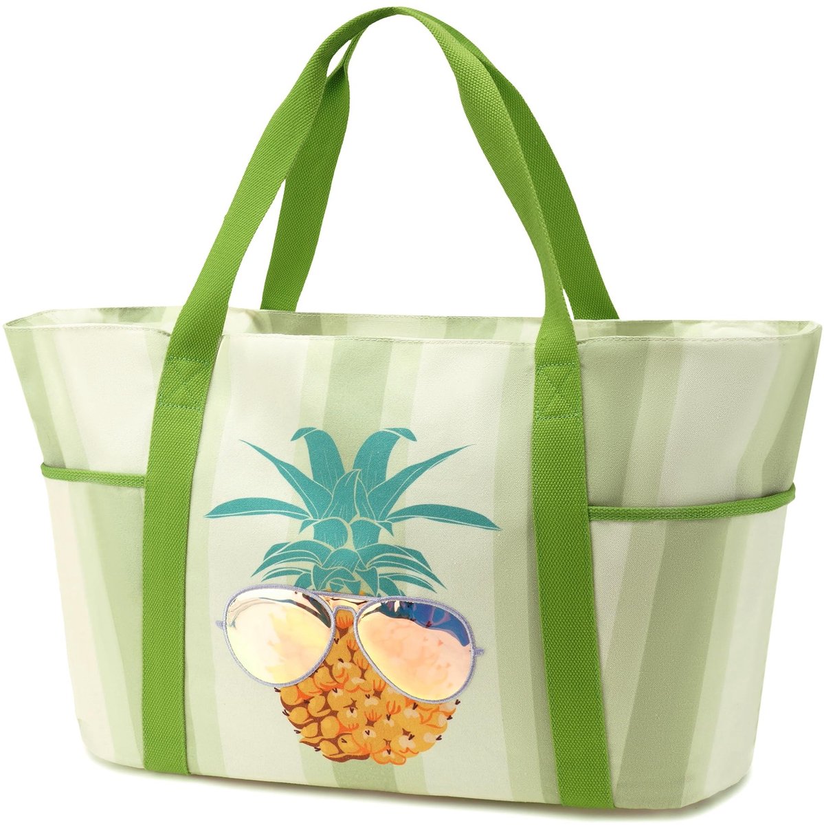 Omgoods - XXL Strandtas met Rits en Nat Compartment