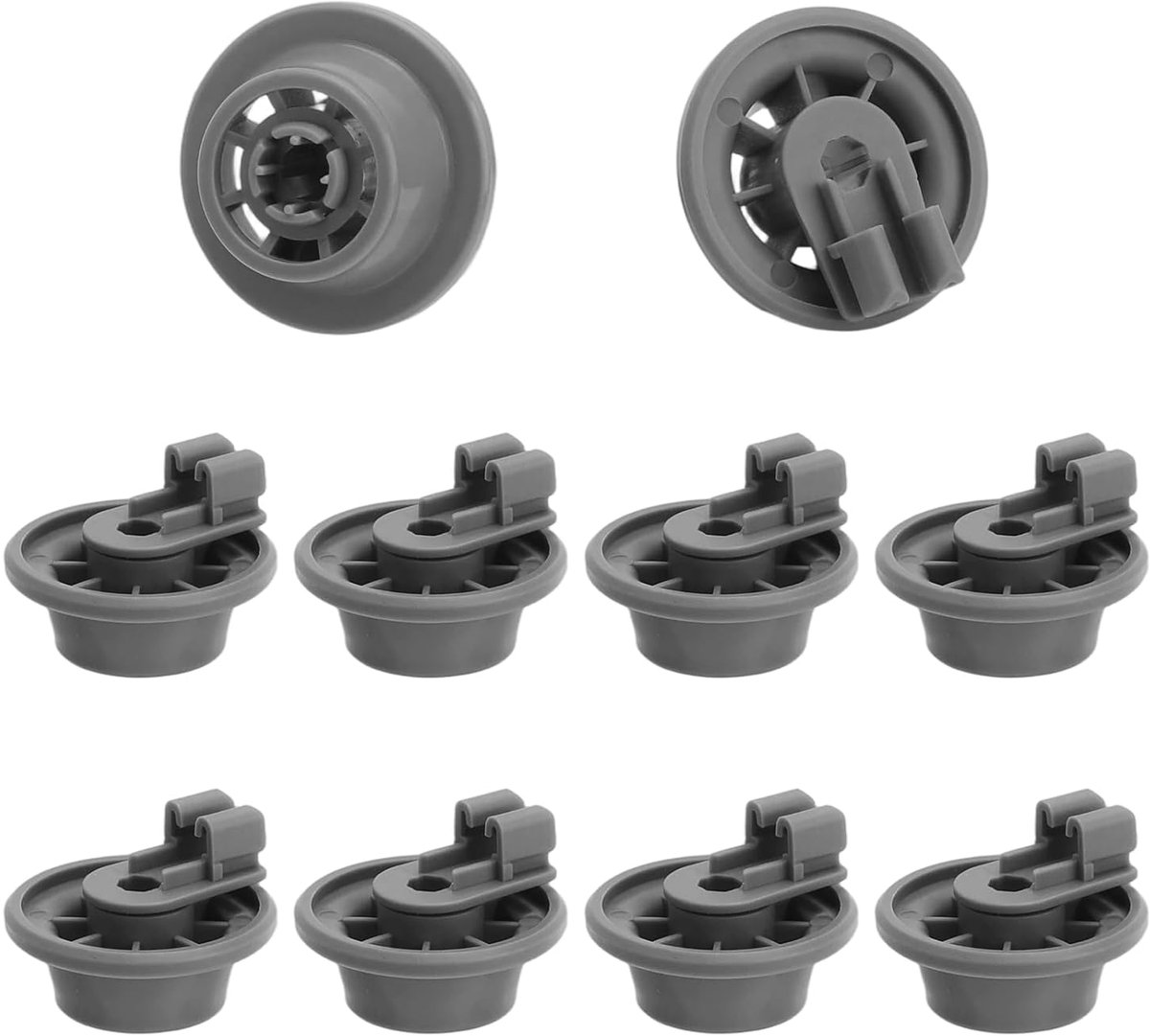 8 stuks universele onderkorfrollen voor vaatwasmachine-rollen, geschikt voor Bosch/Siemens/Neff, andere gangbare vaatwassers op de markt, vaatwasser, korenrollen, vaatwasser, reserveonderdelen