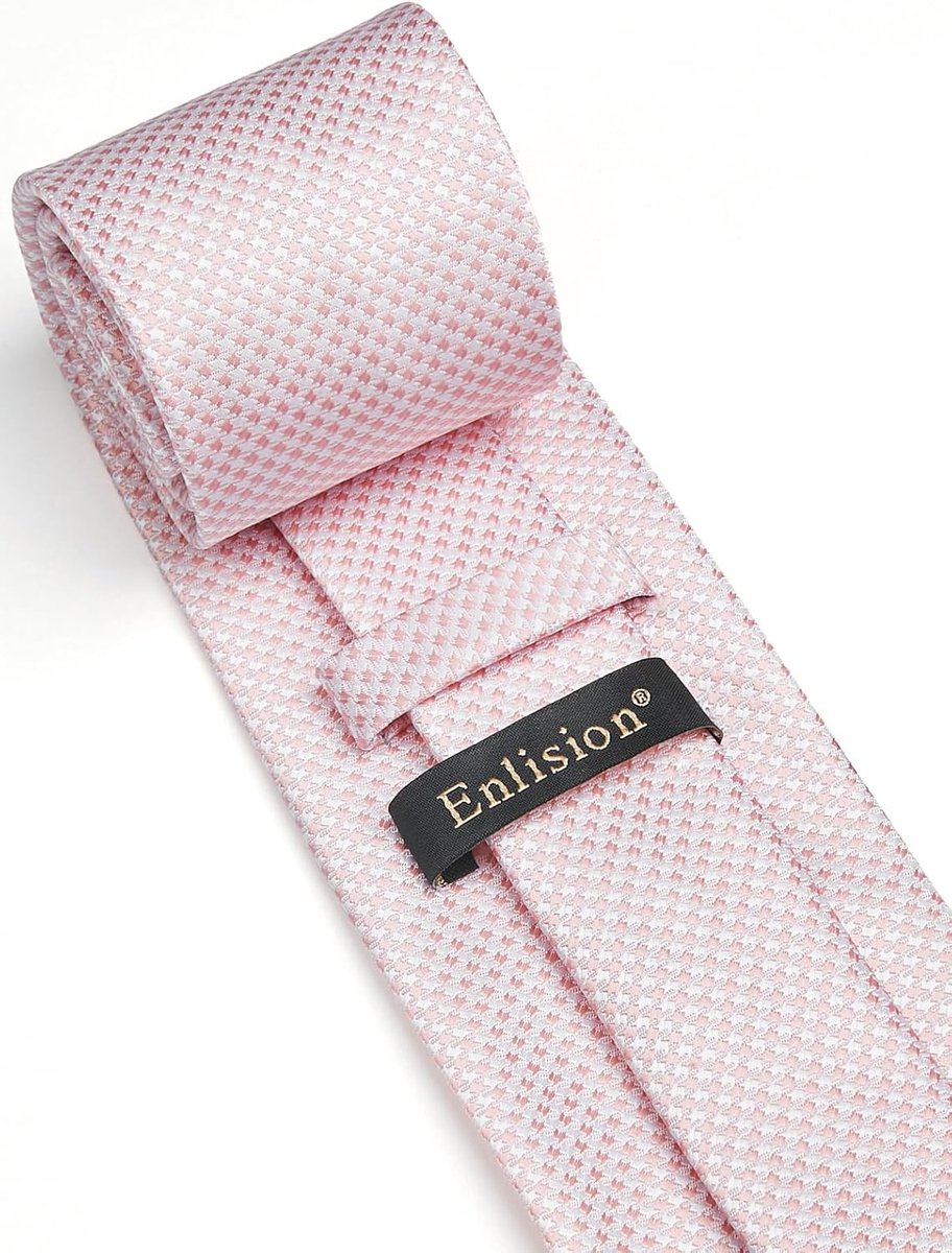 Herenstropdas en foto pocket formele stropdassen set voor business bruiloft zakdoek voor mannen