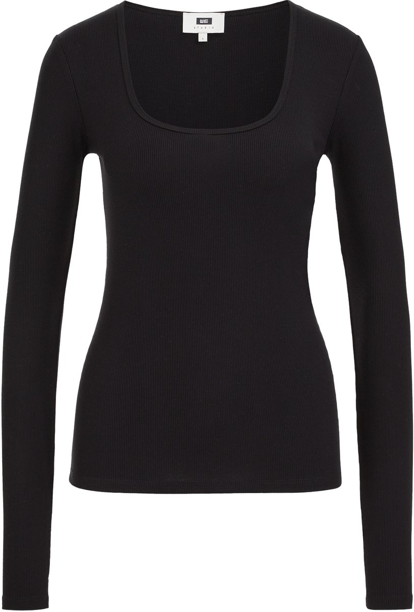 WE Fashion DAMES THE RIBBED TOP