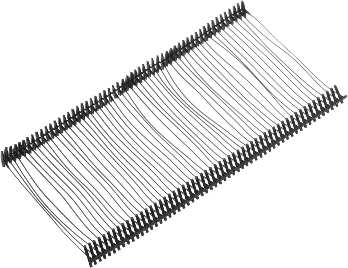1000 stuks standaard tagging-apparaatfestivals 50 mm tagging-bars PP-tag voor prijsaanduiding pistool, kledinglabels, stof, zwart