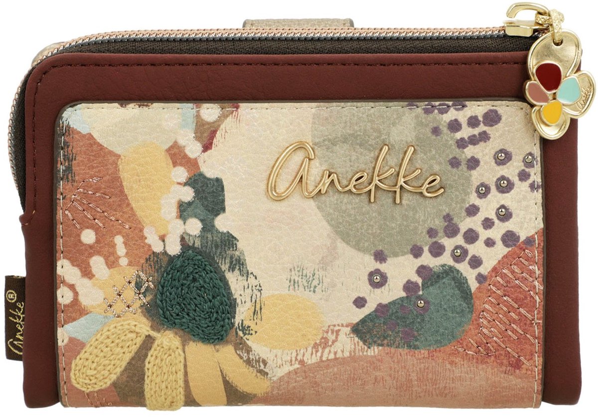 Anekke portemonnee Blossom Flexible RFID Wallet Multicolor veelkleurig