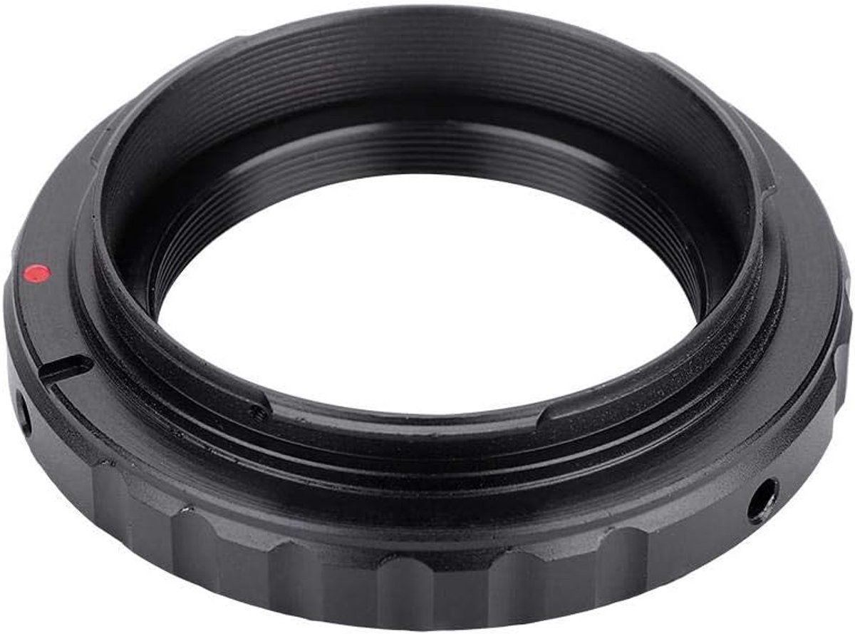 SnelShoppen - T/T2 Lens Adapter Ring, Aluminium Lens Converter voor T/T2 Bevestiging voor DSLR Camera's zoals 100D, 300D, 400D, 500D, 700D en Meer