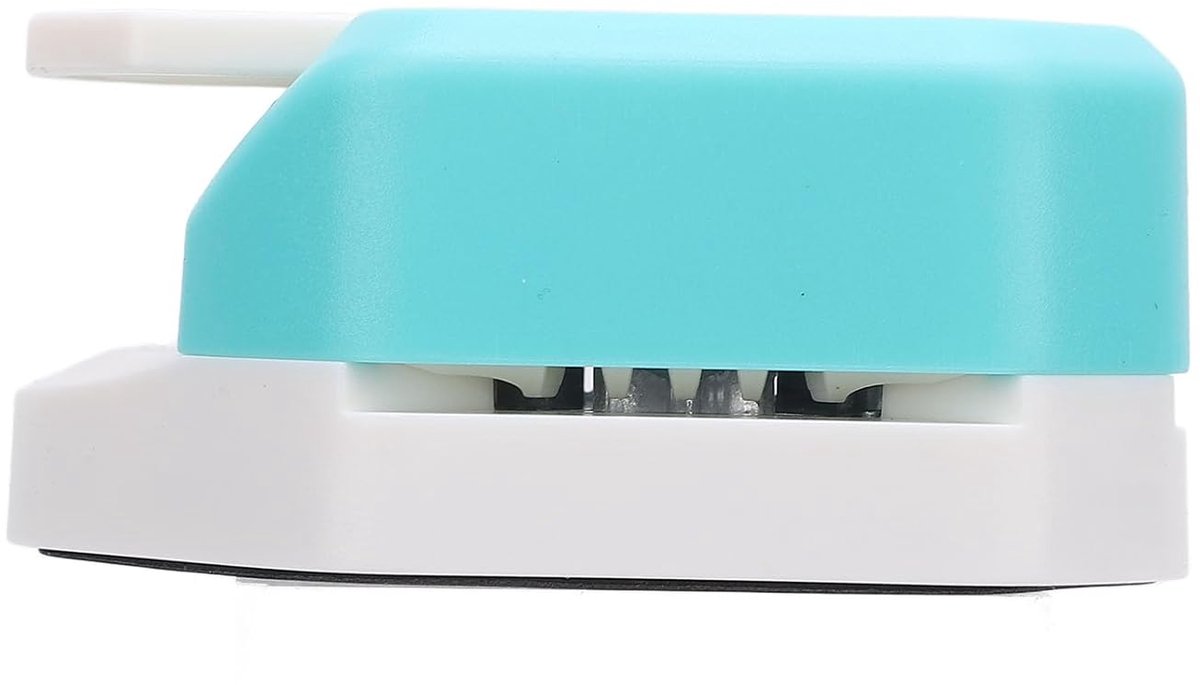 Papier Hoeksnijder - Hoekronder Pons - Kaarten Maken - 3-in-1 Ontwerp - R4mm R7mm R10mm - Wit