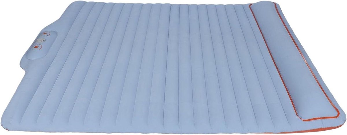 Opblaasbaar Campingbed - Slaapmat Luchtbed - Buiten Kamperen - Snel Opblaasbaar - 203x115x12cm - Blauw