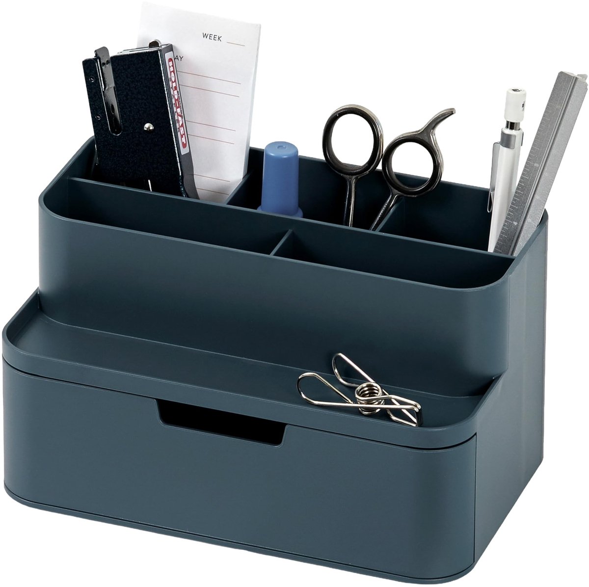 Omgoods - Compacte Bureau Organizer - Desk Organizer met 5 Compartimenten