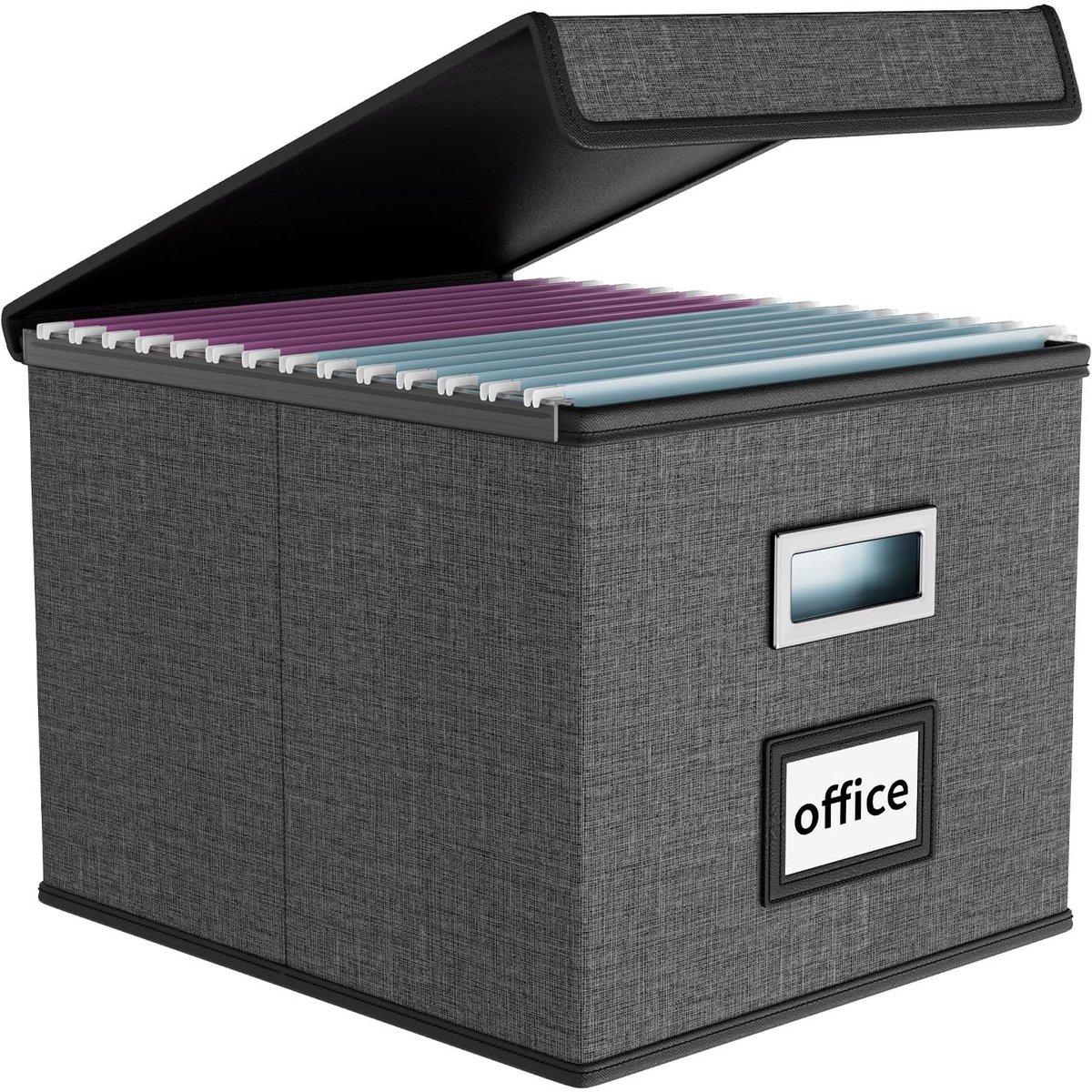 Omgoods - Vouwbare Opbergdoos met Deksel 38.5 x 33 x 27.5 cm