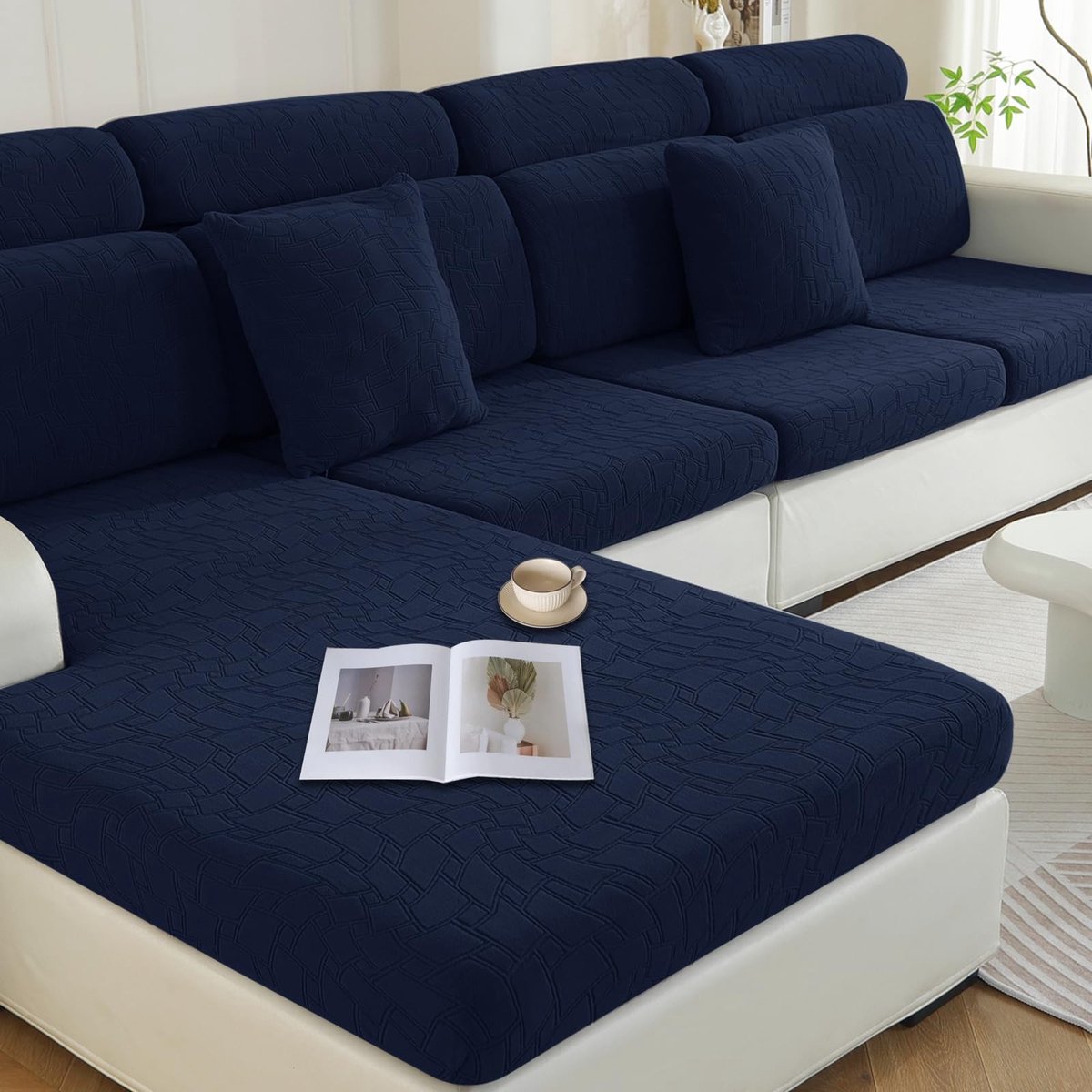 Omgoods - Rekbare Sofa Kussenhoezen voor Volledige Bescherming