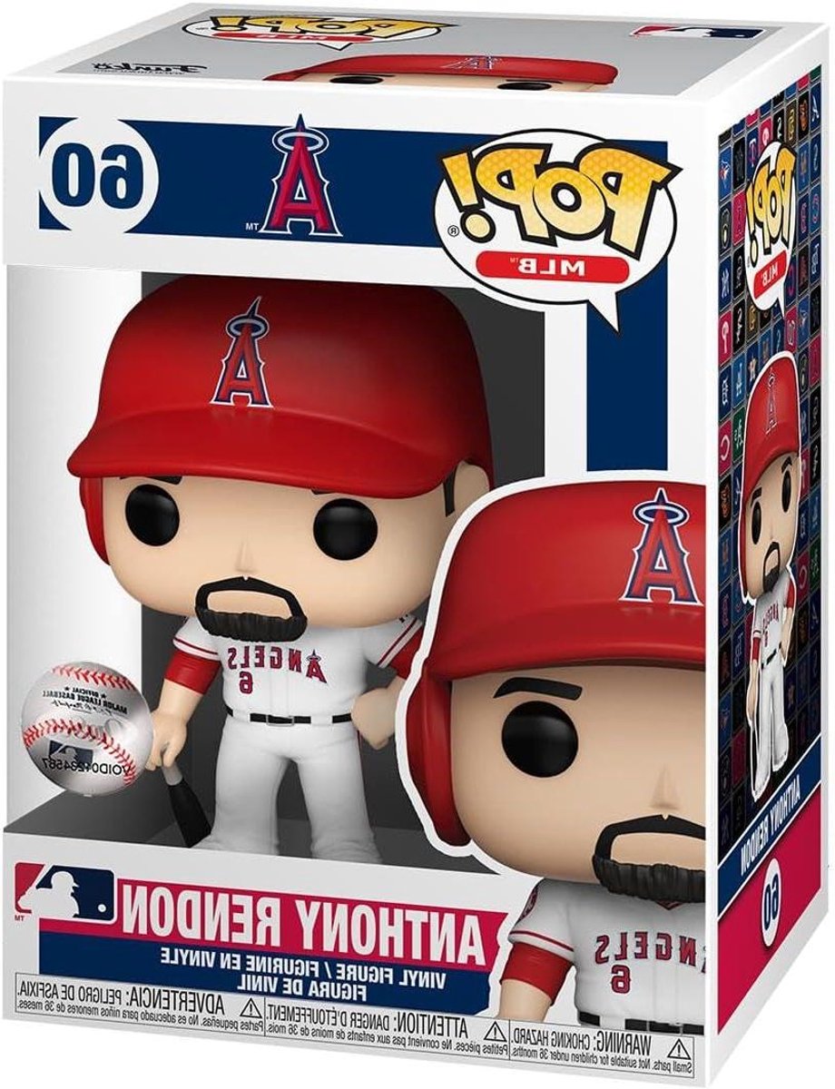 Anthony Rendon POP Figuur - Honkbal Figuur - Verzamelen - Stylized Vinyl - 9 cm - Multicolour