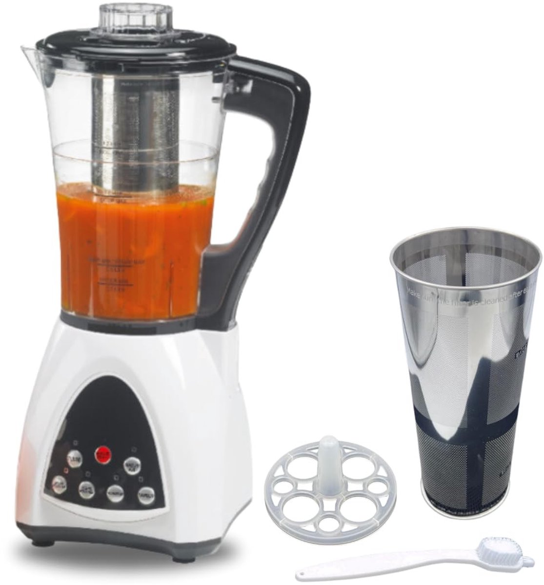 Omgoods - Multifunctionele Soepmaker met 6 Programma's en Warmhoudfunctie