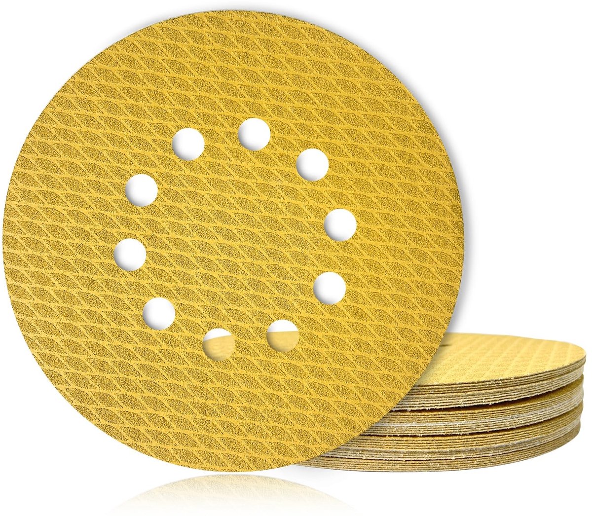 Omgoods - Set van 50 Extra Fijne Schuurdiscs voor Excentrische Schuurmachines