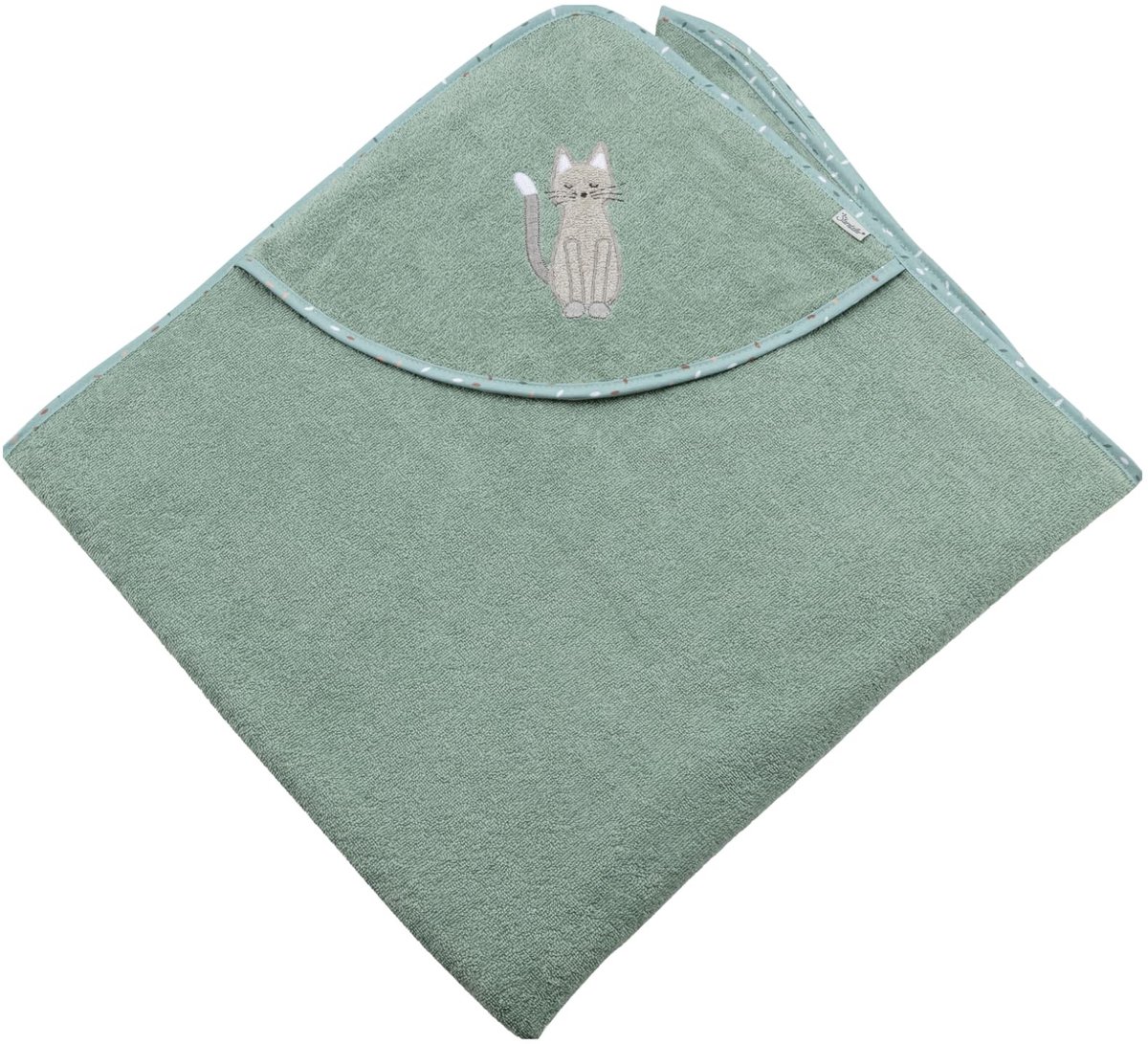 Omgoods - Badcape met Capuchon 100x100cm voor Baby's en Peuters - Katoen