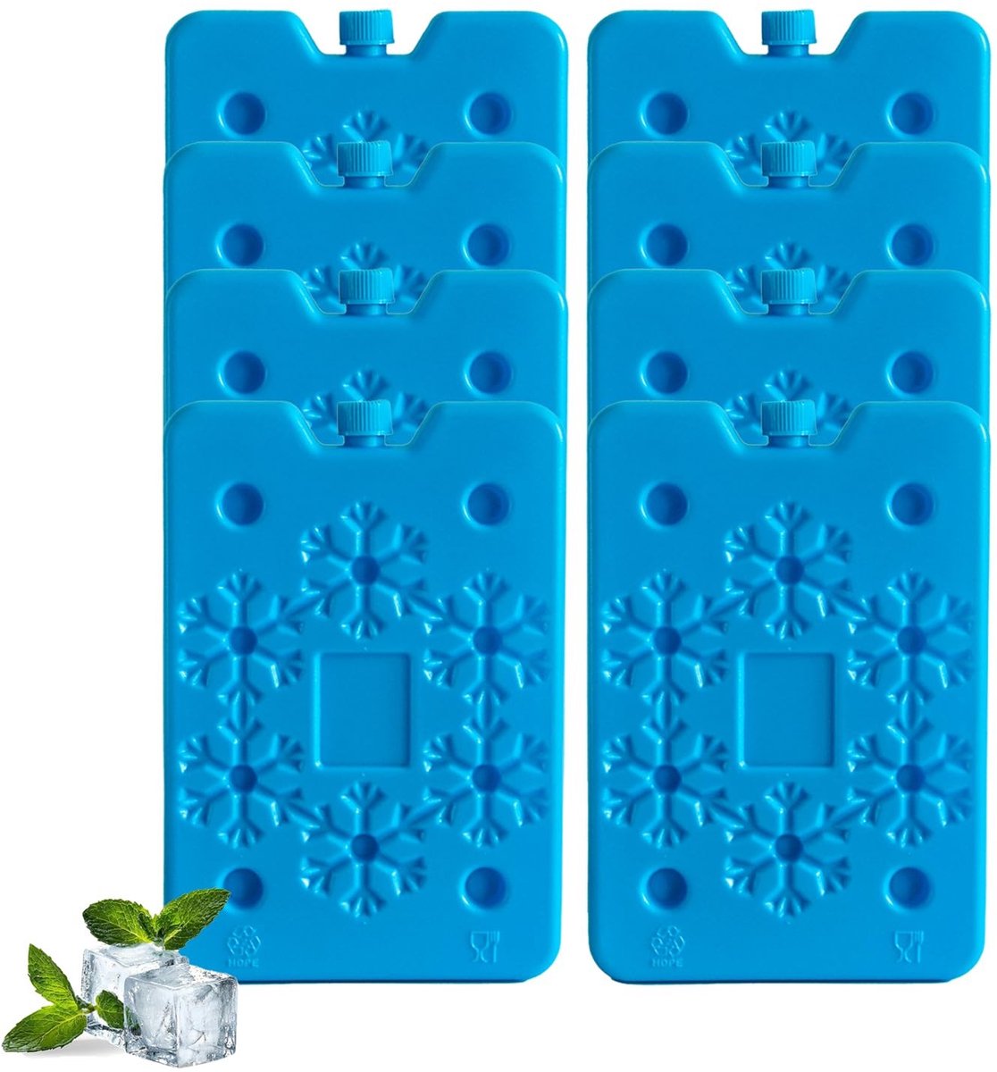 Omgoods - Koelelementen voor Verse Voeding met 400ml Capaciteit
