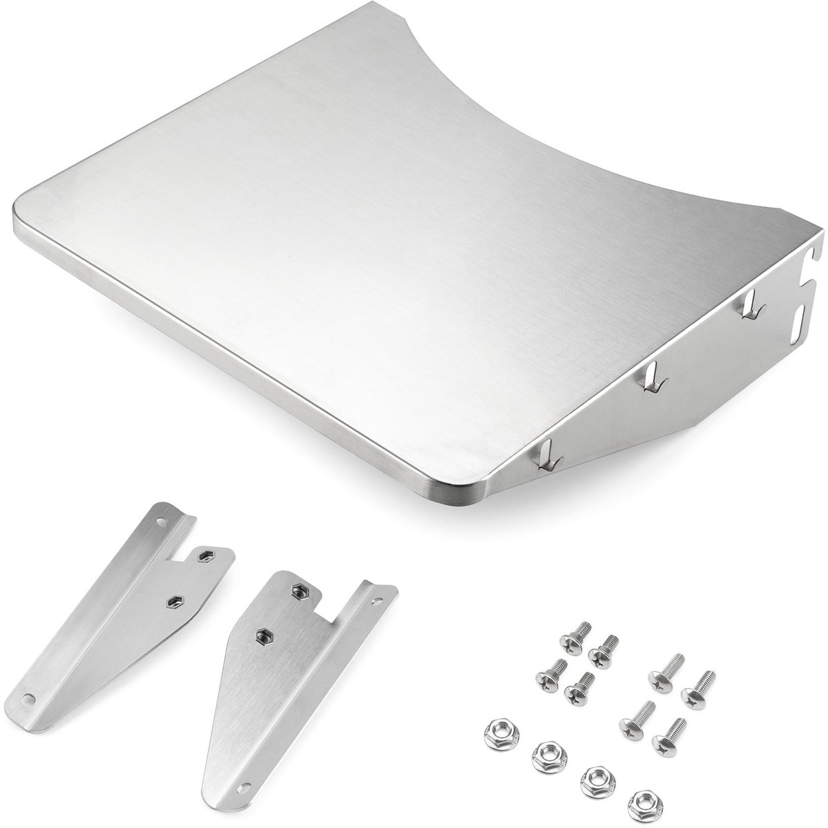 Omgoods - Vouwbare Barbecue Side Table voor Charcoal Smoker 47 cm