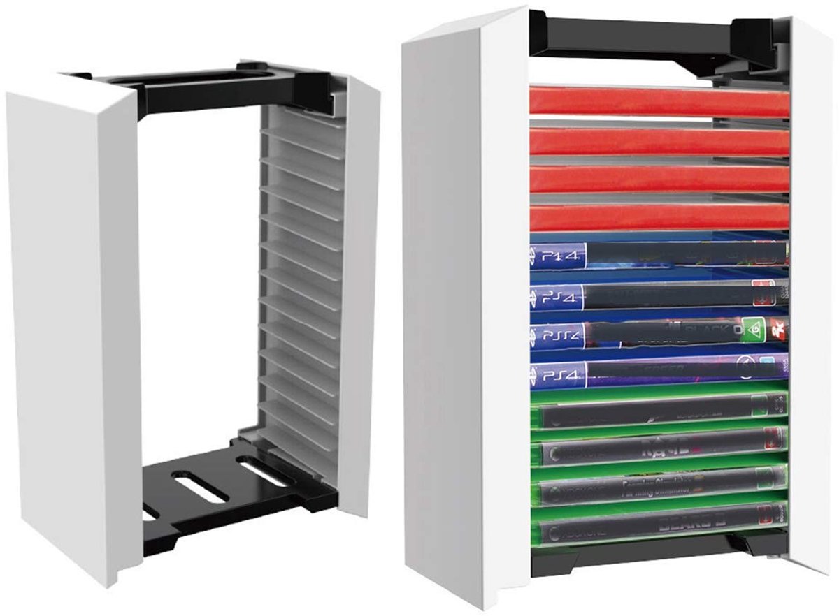Omgoods - Opslagrek voor 12 Game Discs, Disc Houder PS5