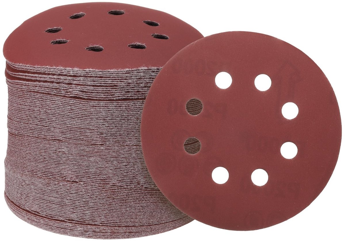 Omgoods - 150 Stuks Schuurpapierschijven 12 cm voor Excentrische Schuurmachines