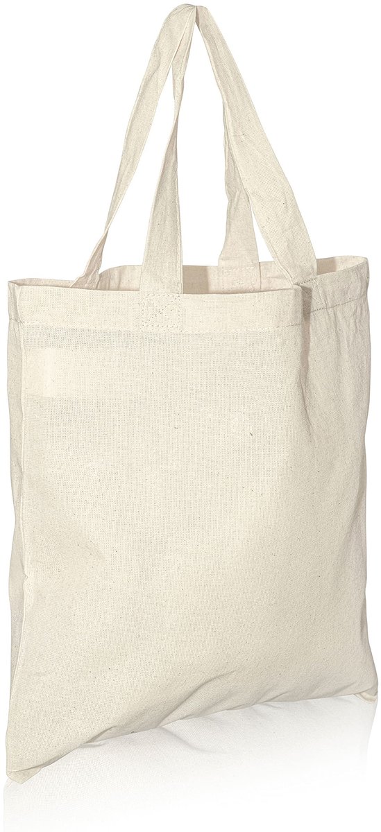 Omgoods - Herbruikbare Katoenen Tote Bags 30 x 30 cm voor Winkelen en Cadeaus