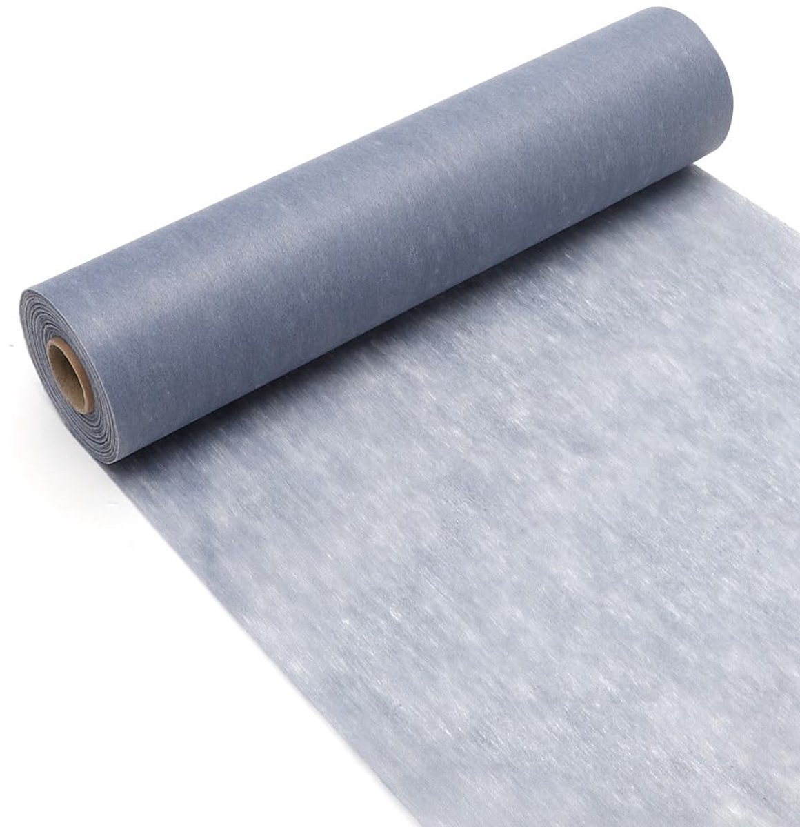 Omgoods - Decoratieve Fleece Tafelrunner 25m x 30cm in Grijs voor Feestjes en Bruiloften