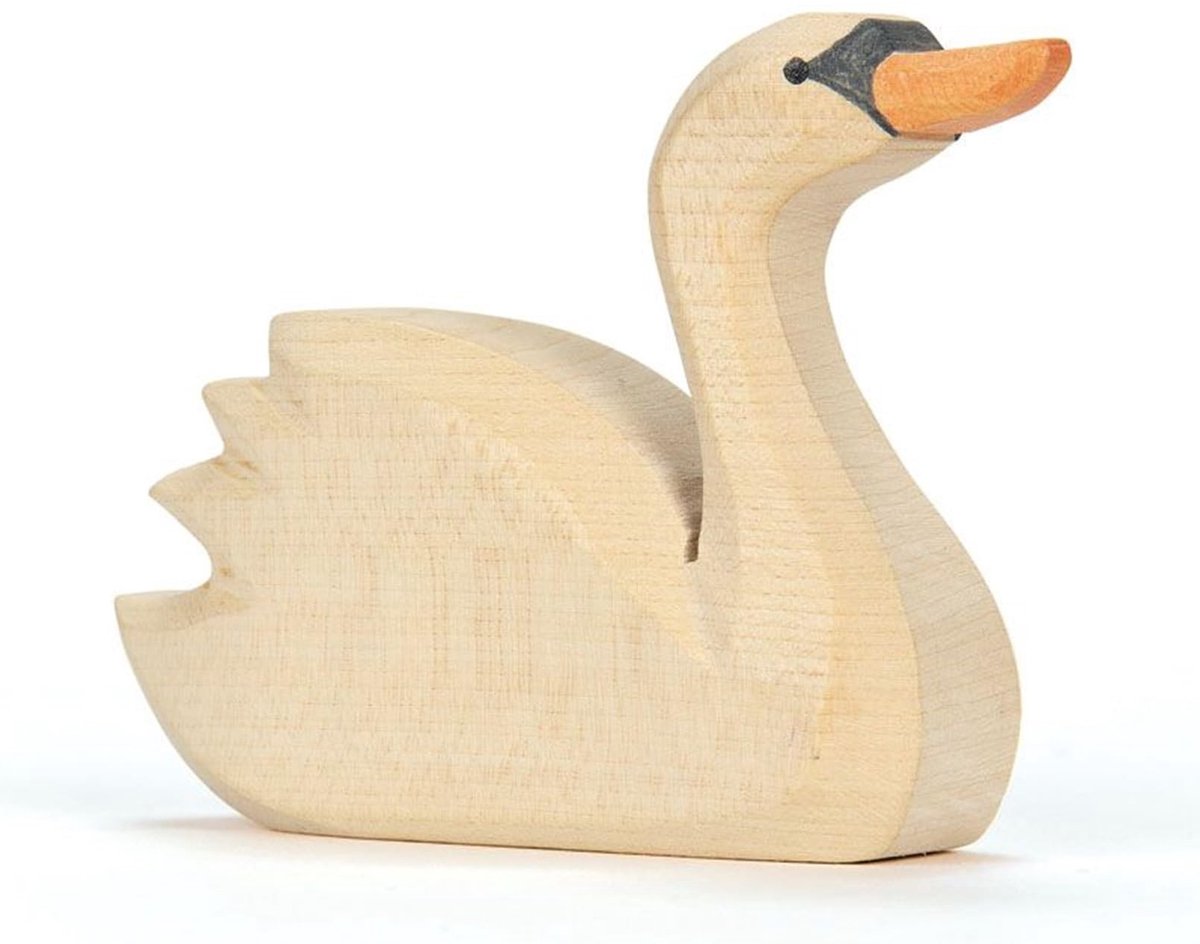 Omgoods - Houten Zwaan als Speelgoed voor Kinderen