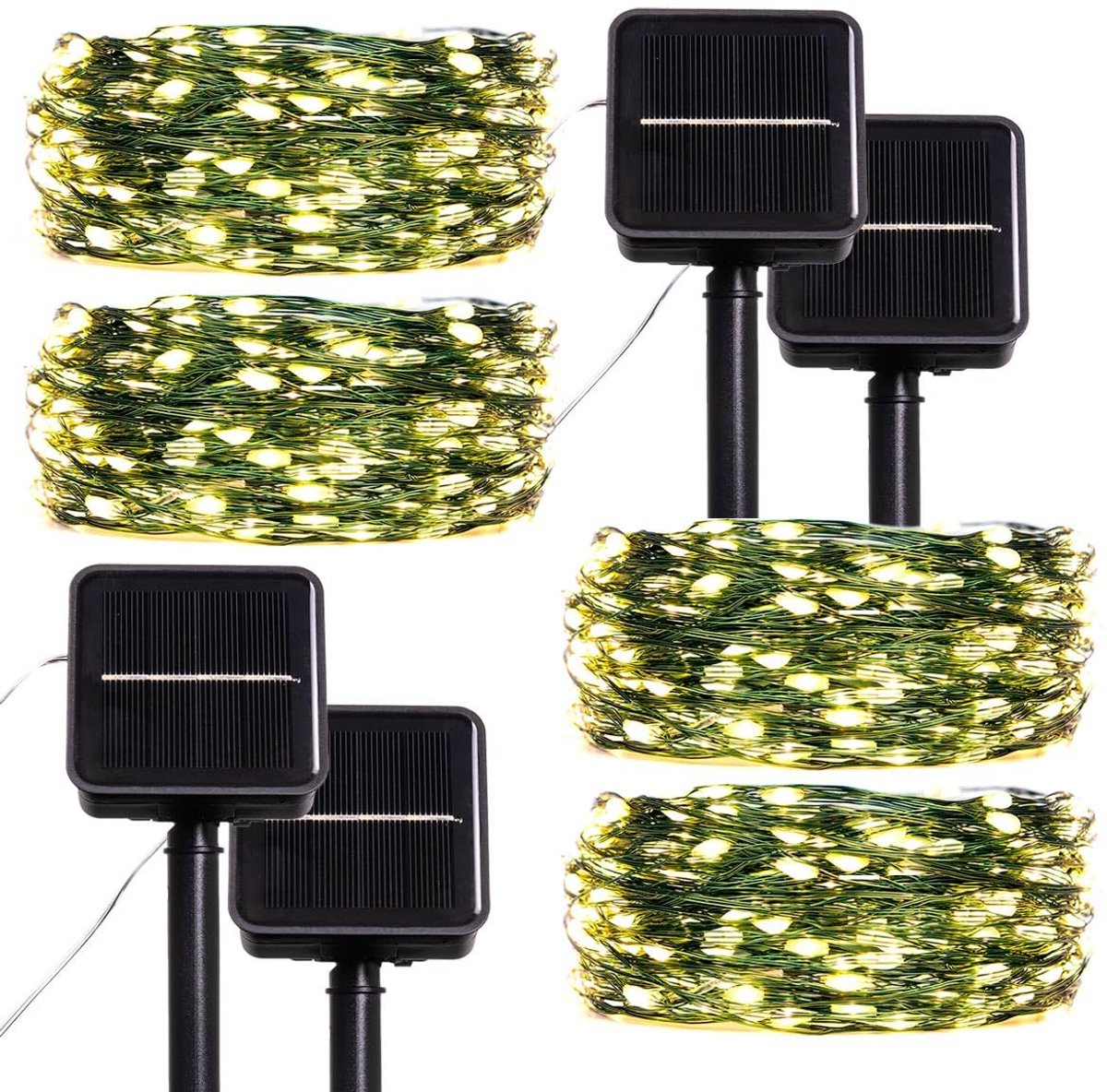 Omgoods - 33 ft Solar String Lights met 100 LED's voor Decoratie