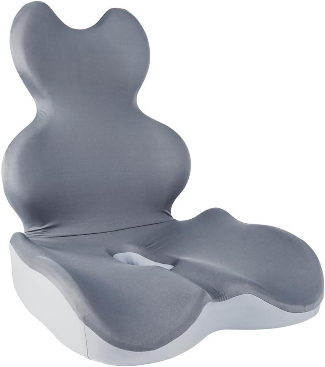 Omgoods - Ergonomisch Orthopedisch Zitkussen met Rugleuning