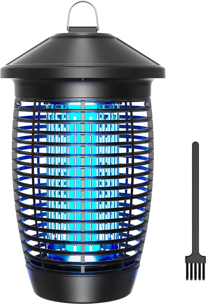 SnelShoppen - PALONE Anti-muggenlamp 20 W, 4500 V, UV Elektrische Vliegenbestrijding, Effectief Tot 100 m², Voor Muggen, Mijten, Vliegen, Insecten, Tu