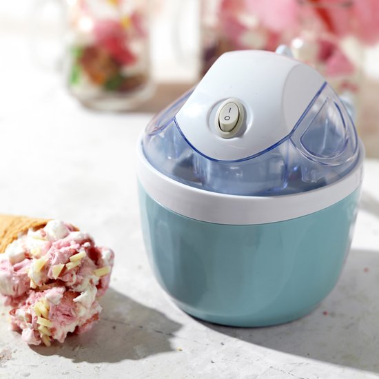 Giles & Posner Sorbet- en IJsmachine - 500 ml - 9,5 W - Blauw van Merkloos — afbeelding 2
