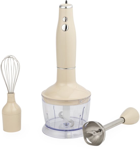 Salter Retro 3-in-1 Blender Set - 600W - 2 Snelheden - Crème van Salter — afbeelding 5