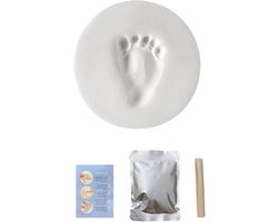 Baby Hand Voetafdruk Kit - Afdruk Klei - Herinneringen Vastleggen - Voedselveilige Klei - 1 Aantal - Niet gespecificeerd