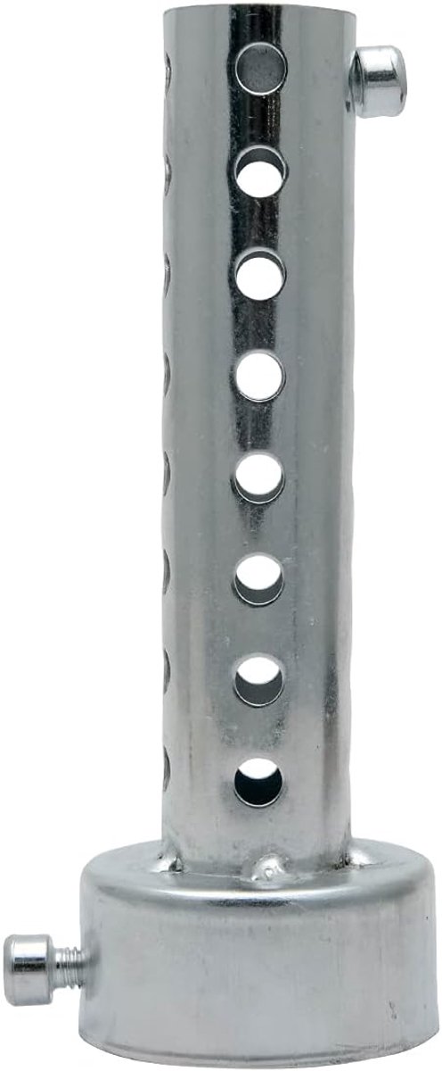 SnelShoppen - 1PC 48mm Universele Motor Uitlaat Demper DB Killer Uitlaatdemper 48mm - Zilver, Roestvrij Staal, Geluidsreductie