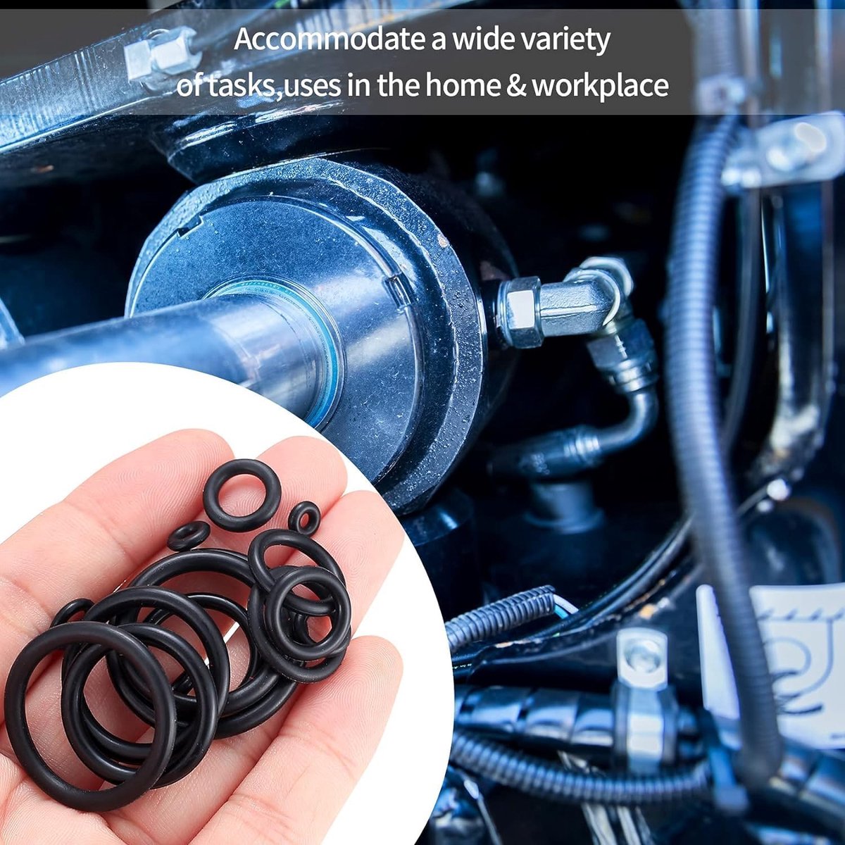Sealing Rings 10 stuks - Duurzaam rubber - Lekvrije O-ringen - Ideaal voor tuinsproeier - ShopVlot