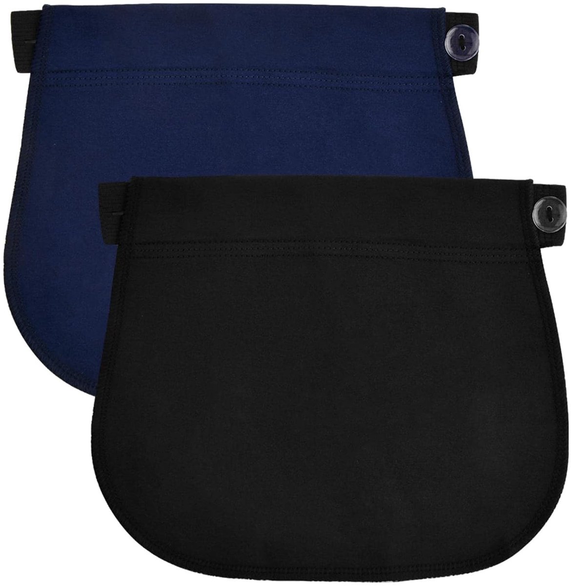SnelShoppen - 2 Stuks Maternity Pants Extender, Verstelbare Tailleband voor Zwangerschap, Comfortabele Elastische Broekverlenging voor Zwangere Vrouwe