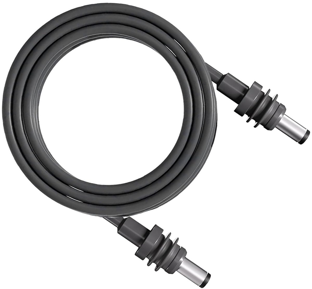 SnelShoppen - Mini Vervangingskabel 15M/49.2FT DC Voedingskabel Waterdicht Grijs - Plug-and-Play Connectiviteit, 18AWG Draad, Ideaal voor Satellieten