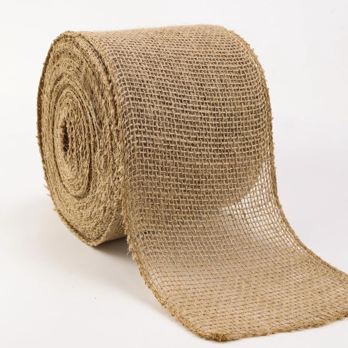 SnelShoppen - Jute Wikkelstrips 15 cm x 20 m, Jute Tape voor Planten, Vorstbescherming en Vochtregulatie, Tuin Gebruik van Natuurlijke Jute