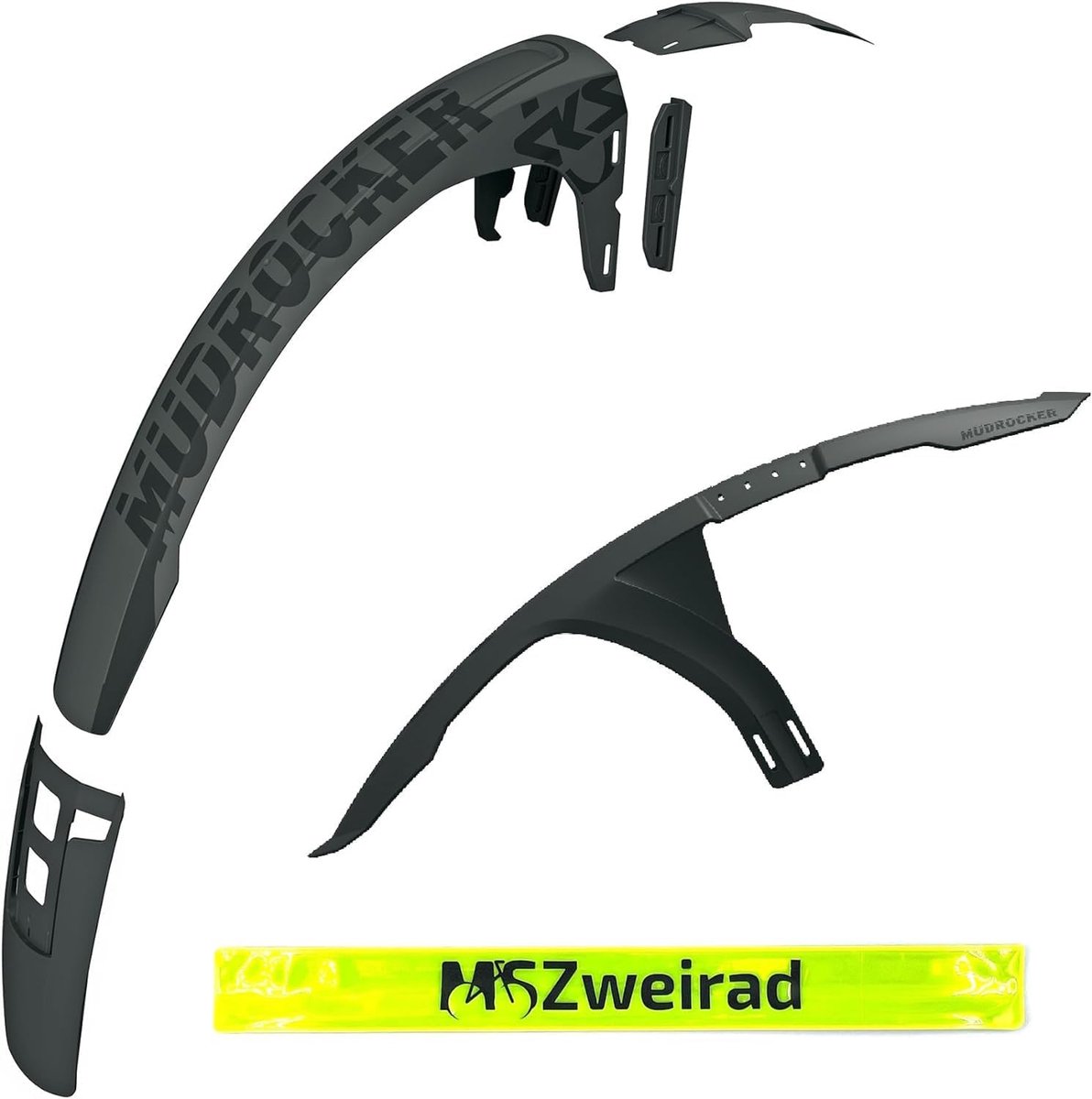 Fietsmudguard 27.5-29 Inch - Set voor Mountainbike - Bescherming tegen modder - Ideaal voor off-road rijden - SnelShoppen