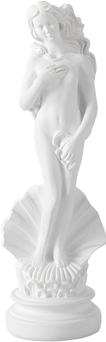 Aphrodite-standbeeld, De geboorte van Venus, die Godin der Jugend Griekse tuin standbeeld, Grieks-Romeinse Godin, kunstvolle figuur, Klassische witte standbeeld, woonaccessoires-18CM